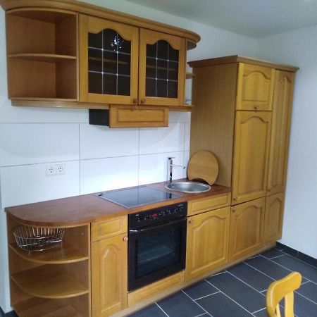 Monteurzimmer\Ferienwohnung バート・ガンダースハイム エクステリア 写真