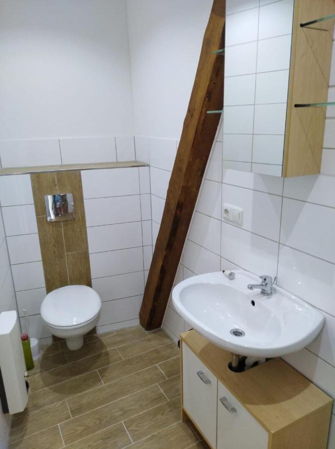 Monteurzimmer\Ferienwohnung バート・ガンダースハイム エクステリア 写真